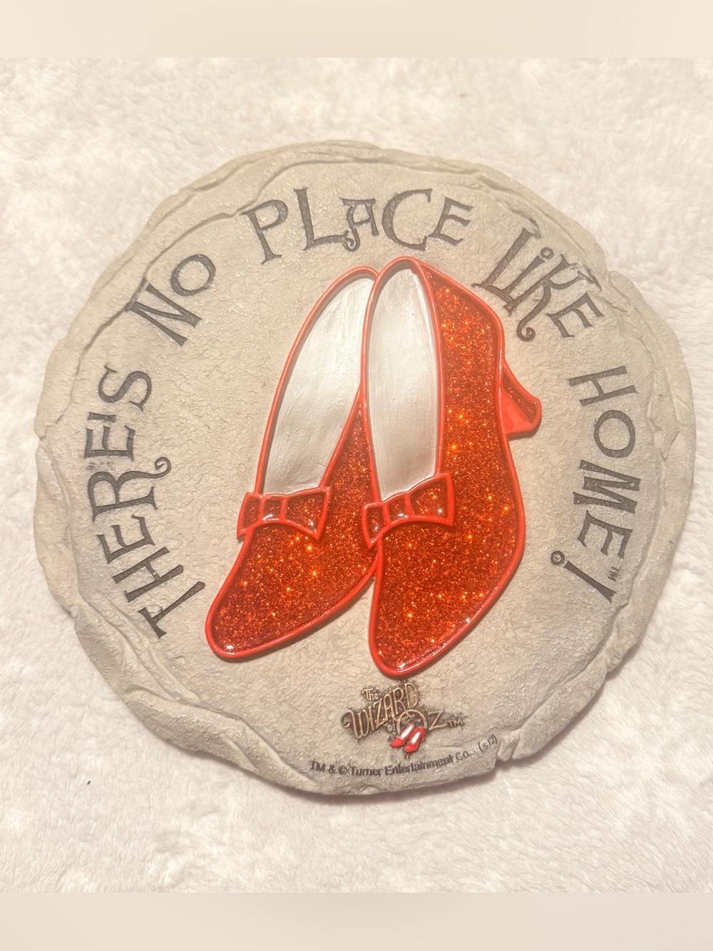 ✨ Wizard of Oz Plate Stepping Stone There’s No Place Like Home! ✨ Ruby Slippers